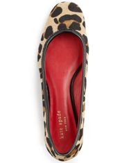 kate spade leopard print flats